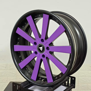 Rines Cóncavos Dorados Pulidos de 2 Piezas, 5-114.3, Forjados para Benz E200 E300 E400 E450 E53 E63 G550 G63 - Product Image 4