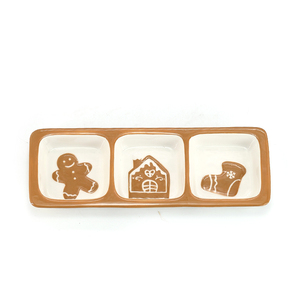 Service de table en dolomite en forme de <span class=keywords><strong>maison</strong></span> en pain d'épices de Noël, tasse en pain d'épices, vaisselle en céramique de Noël, assiette pour la <span class=keywords><strong>maison</strong></span>, restaurant - Product Image 4