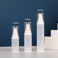 T0906-G SHUNXU Grosir Botol Kosmetik Airless 20ml 30ml 50ml Mini Wajah Plastik pp Portabel
