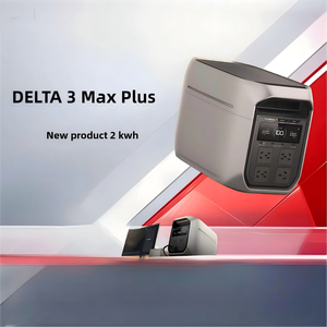 Station d'alimentation portable ECOFLOW Delta 3MAX PLUS 2048Wh 3000W pour l'extérieur, batterie LiFePO4, sac étanche pour le camping et l'escalade - Product Image 2