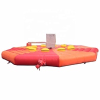 Machine de jeu gonflable rotative Challenge, grande structure de divertissement extérieure à vendre