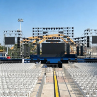 Structure de scène à prix compétitif, personnalisable, robuste, facile à assembler, modulaire, pour événements en plein air et spectacles sur scène