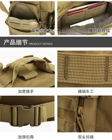 Sac tactique fonctionnel MOLLE pour l'alpinisme et les sports de plein air, sac à dos à double bretelle