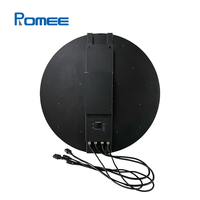 Lumière à effets de motifs rotatifs LED RGBW avec effets de changement de couleur et rotation à double moteur, lumière de scène DMX512
