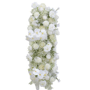 Ensemble de compositions florales de mariage, nouvelles hydrangeas en soie, gypsophile, décoration de <span class=keywords><strong>fond</strong></span> de mariage, décoration de fête, accessoires de photographie - Product Image 5