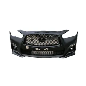 Factory Price Manufacturer Front Bumper Cover For 2018 2019 2020 INFINITI QX50 w/GRILLE & FOG LAMP BEZEL 620226HJ0H