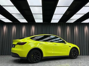 <span class=keywords><strong>Vinilo</strong></span> de Alta Calidad con Acabado Cristalino Verde <span class=keywords><strong>Ácido</strong></span> Inozetekusa para Cambio de Color de Autos Tesla - Product Image 3