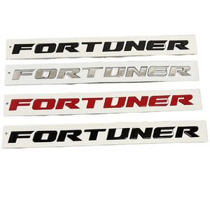 สติกเกอร์ตัวอักษร FORTUNER แบบ 3 มิติ ABS คุณภาพสูง หนา 0.5 มิล ยี่ห้อ XTX รับประกัน 1 ปี สำหรับติดกระจังหน้า ฝากระโปรงหน้า ฝากระโปรงท้ายรถยนต์ - Product Image 1