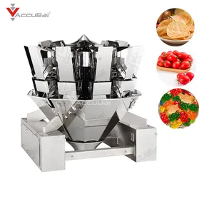 high cost-effective weighing packing system 14 head combination multiheads weigher 10 heads