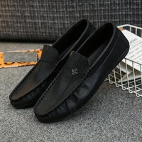 Nouveau style Offre Spéciale vente en gros pas cher confortable sans lacet chaussures mode respirant hommes robe bureau marche mocassins décontractés