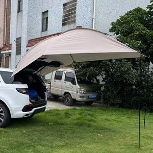 Labuta ที่บังแดดด้านหน้าแบบพกพาสำหรับ <span class=keywords><strong>Tesla</strong></span> <span class=keywords><strong>Model</strong></span> <span class=keywords><strong>3</strong></span>, ที่บังแดดโพลีเอสเตอร์กันฝนพับได้หลายคน - Product Image 5