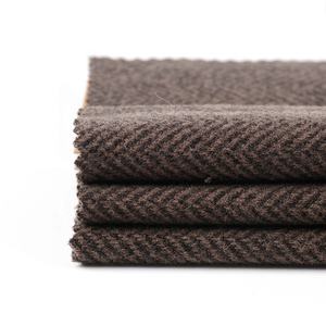 A/W tissu mini échelle à chevrons polyester <span class=keywords><strong>laine</strong></span> mélangée tricot texturé pour <span class=keywords><strong>jersey</strong></span> vêtements d'extérieur manteau blazer tissu - Product Image 2