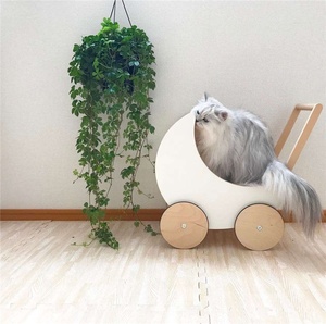 Montessori bằng gỗ Giỏ mua hàng xe đẩy em bé mô phỏng chơi nhà giáo dục học tập đồ chơi cho trẻ em Toddler Boys & Girls - Product Image 4