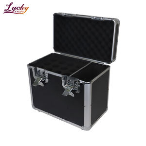 Чехол для беспроводного микрофона с 12 слотами и отделением для хранения на заказ алюминиевый корпус для портативной микрофонной системы и микрофонной аудиопередачи - Product Image 6