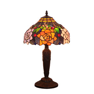 Lámparas de Mesa de Estilo Retro Europeo para Dormitorio, Suministro Directo de Fábrica, Diseño Creativo de Flor de Peonía para Sala de Estar, Estudio, Barra de Bar - Product Image 4