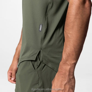 Özel baskılı tasarım egzersiz <span class=keywords><strong>T</strong></span>-<span class=keywords><strong>shirt</strong></span> Polyester Spandex hızlı kuru Tee gömlek spor aktif aşınma kas Fit Tee erkekler spor <span class=keywords><strong>t</strong></span> <span class=keywords><strong>Shirt</strong></span> - Product Image 3