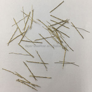 Hecho <span class=keywords><strong>en</strong></span> China Acero-fibra-precio utilizado para polvo reactivo Concreto a través de cobre recubierto Micro fibra de acero - Product Image 3