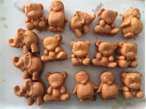 Pequeño automático coreano natillas Moshi Manju pastel forma de pez Delimanjoo Taiyaki máquina para hacer pasteles - Product Image 3