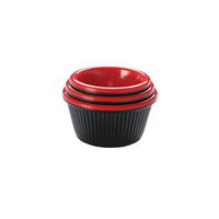 Ensemble de vaisselle de petit plat commercial en mélamine de haute qualité pour l'utilisation du plat de saveur pour la trempette de piment de sauce chaude