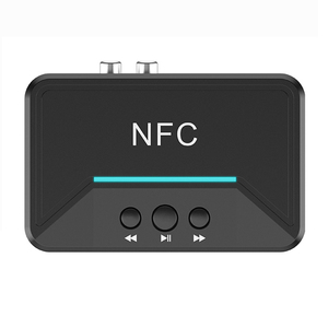 Ricevitore Audio <span class=keywords><strong>Bluetooth</strong></span> 5.0 BT200 NFC con Adattatore Wireless <span class=keywords><strong>USB</strong></span> Play RCA AUX Jack, Supporto Riproduzione <span class=keywords><strong>USB</strong></span> per Auto, Altoparlanti Domestici e Cuffie - Product Image 2