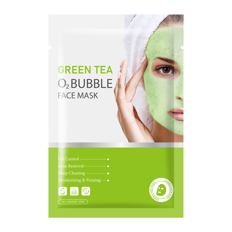 Green tea facial mask