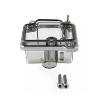Carburateur de Moto Transparent, Couvercle Inférieur, Bol Flotteur, 21, 24, 26, 28, 30, 32, 34mm, 6 Couleurs Pwk Ksr Oko Koso