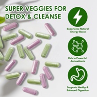 Suplemento de Vegetales Enteros de Marca Privada OEM, 90 Cápsulas Vegetales para una Salud Intestinal e Inmunológica Equilibrada, Multivitamínico a Base de Plantas