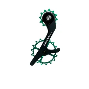KACTUS 17TH Carbon Fiber Derailleur Pulley CNC MTB Road Bike Ceramic Bearing Jockey Wheel for SHIMANO DA9100 DA9150 R8000