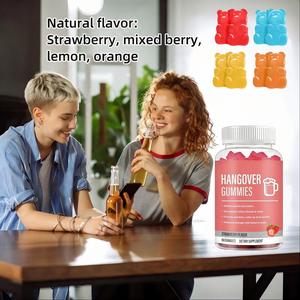 Integratore VitaHall Gummies Anti-Sbronza con <span class=keywords><strong>DHM</strong></span> per il Recupero Mattutino e il Supporto del Fegato, Detox Naturale, Vendita all'Ingrosso - Product Image 5