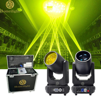 Equipo de Iluminación para Escenarios Homei, Luz DJ para Uso en Interiores y Exteriores, Luz Móvil de Haz de 300w