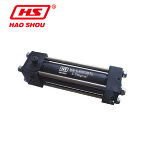 กระบอกไฮดรอลิก Hao Shou รุ่น HOB-B-63X100 PA แบบสองทาง แรงดัน 3-70 กก./ซม. ตัวกระบอกเหล็ก แกนชุบโครเมียมแข็ง - Product Image 1