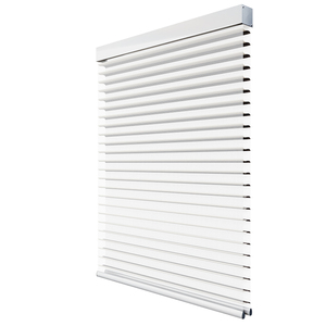 Persianas Shangri-<span class=keywords><strong>La</strong></span> de doble ventana, persianas enrollables motorizadas Alexa con pantalla transparente, instalación integrada, persianas <span class=keywords><strong>Shangrila</strong></span> - Product Image 1