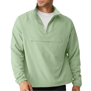 Sweat-shirt léger à manches longues pour homme avec fermeture éclair quart de tour, idéal pour le golf, la randonnée, la course à pied et l'entraînement, avec poche – Collection été ODM - Product Image 1