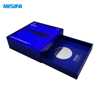 Boîte à lumière LED magnétique personnalisée avec tiroir, vitrine portable pour bijoux, cosmétiques, vente au détail, art, glorificateur