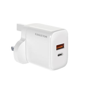 <span class=keywords><strong>Chargeur</strong></span> rapide 30W PD QC3.0 double port, mini format, prise EU/US/UK, <span class=keywords><strong>chargeur</strong></span> de téléphone pour <span class=keywords><strong>iPhone</strong></span> 15 Samsung S24 - Product Image 3