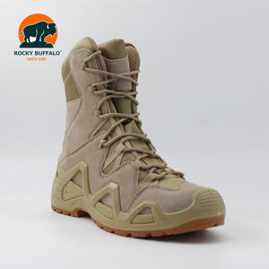 Rocky <span class=keywords><strong>Buffalo</strong></span> bottes tactiques randonnée cheville escalade désert sécurité chaussures de travail extérieur EVA coton tissu caoutchouc bottes d'hiver - Product Image 4