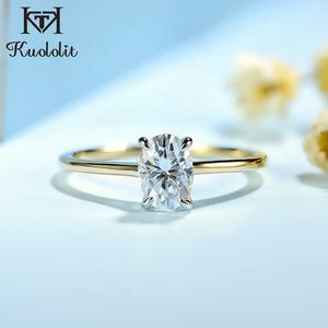 Anillo de oro amarillo de 14 quilates con amatista natural y topacio azul, anillos de piedras preciosas para mujer, anillo de compromiso de moissanita personalizado. - Product Image 2