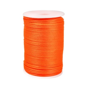 Fil de cordon en satin de nylon de 2,5 mm pour la fabrication de bracelets en macramé, de nœuds chinois, de colliers et de bijoux, 100 m - Product Image 4