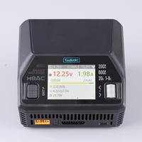 Cargador de Baterías Inteligente ToolkitRC M8AC Multifunción 200W AC 600W DC con Función de Audio para Baterías LiPo, LiHv, LiFe, Lion, NiMh, Modelos RC