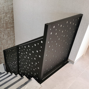 Ekoo Tùy Chỉnh Kim Loại Lan can Bảng Điều Chỉnh Thép Không Gỉ Đơn Lập Modular Kim Loại Riêng Tư Màn Hình Laser Cắt Nhôm Hàng Rào Riêng Tư - Product Image 5