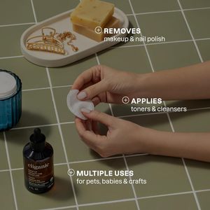 Almohadillas Faciales Absorbentes Suaves de Fábrica OEM, Sin Pelusas, Hipoalergénicas, Desmaquillantes, 100% Algodón Natural Puro para el Rostro - Product Image 6
