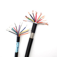 Câble multiconducteur en cuivre toronné UL2725 Câble blindé électrique 26AWG 28AWG 30AWG