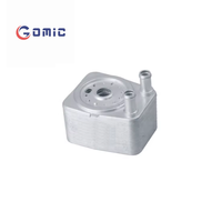 GOMIC Auto Parts 038117021C 038117021D 038117021E Enfriador de aceite Radiador de aceite para VW AUDI BORA CADDY GOLF MK4 A3 A4 PASSAT 1.9TDI