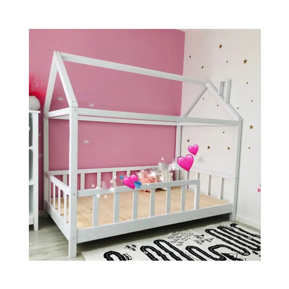 Hot Sale House Child Bed For Kids Bedroom Set, Bed Room Bed For Kids Children