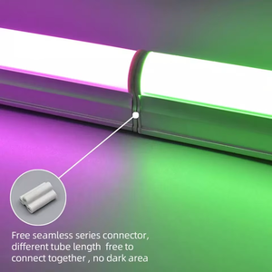 Tubo de Luz LED <span class=keywords><strong>T5</strong></span> Integrado de Colores, 30CM 60CM 90CM 120CM, para Decoración de Interiores, Ambiente, DJ, KTV, Club, Escenario, Bar - Product Image 2