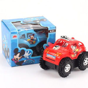 Mickey <b>Mouse</b> Electric Toy Car 3311J <b>Remote</b> <b>Control</b> Flip Over Truck For Kids - Product Image 1