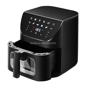 Friteuses à air chaud Aifa sans huile, noires, intelligentes, 8 <span class=keywords><strong>L</strong></span>, numériques, de qualité supérieure, électroménager de cuisine - Product Image 3