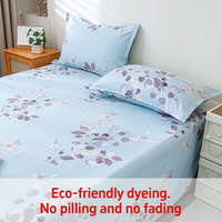 Parure de draps en coton 100 % personnalisée en gros – Draps-housses et draps plats super doux pour lits Queen et King Size