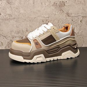 Chaussures de skate rétro personnalisées de créateur, plateforme, maille respirante, légères, athlétiques, motifs personnalisés sur les empeignes, OEM - Product Image 1