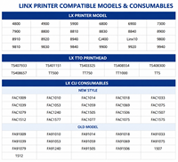 Outil d'alignement de buse FA72116 de haute précision, durable et compatible pour imprimante jet d'encre CIJ Lx
